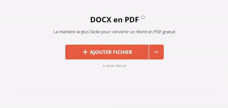 Convertisseur DOCX en PDF en Ligne: Comment l'Utiliser - PDF Candy